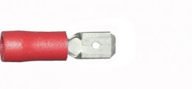 Red Tab (male) 4.8mm terminals