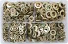 Assorted Flat Washers Metric - BZP (Form A)