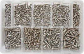 Assorted Stainless Steel Self Tapping screws (450)