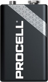 Procell by Duracell 9v (single battery)