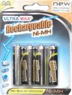 NI-MH AA Ni-MH - Rechargeable batteries (4)