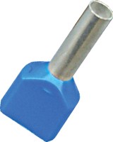 Twin Cord End 16.0mm - Blue