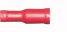Red Bullet Receptacle 4.0mm terminals